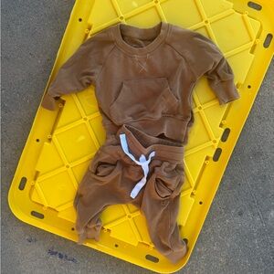 Little Bipsy Brown Kids Matching Set